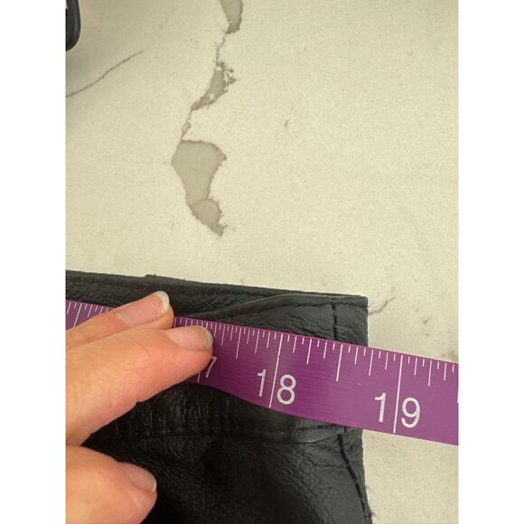 Metrostyle VINTAGE Genuine 100% Leather Fully Lined Pants Size 16T - Picture 5 of 7